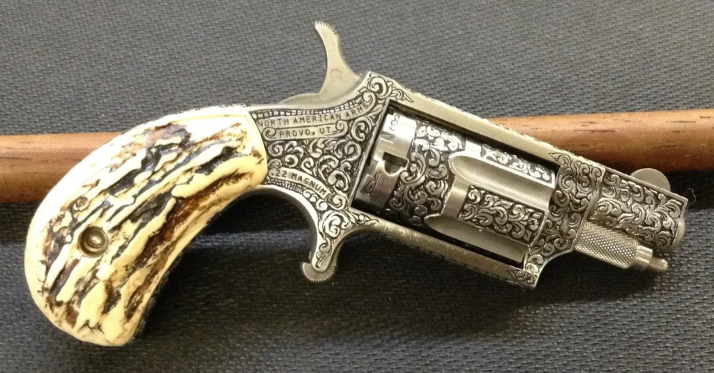 Custom gun engraving by Gus's Guns 14